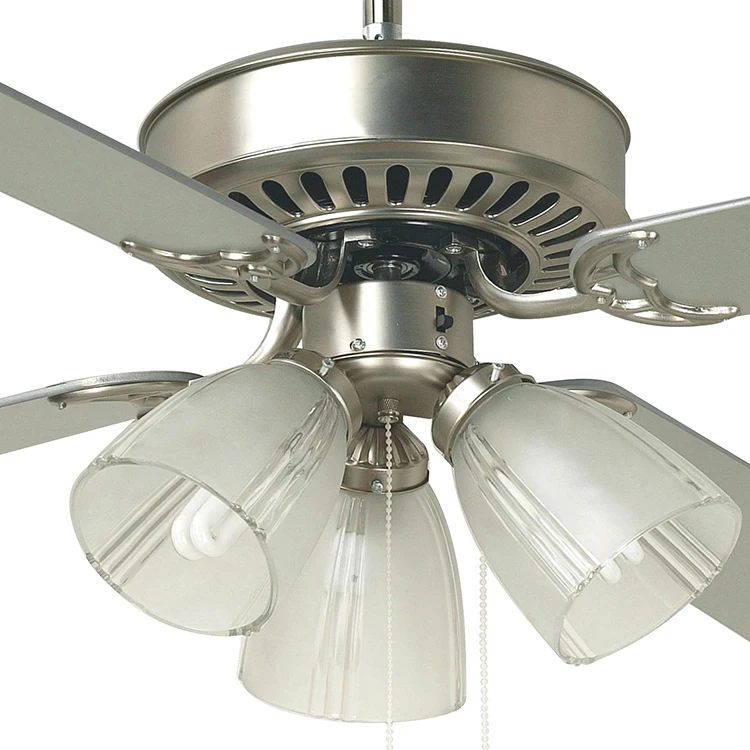 Низкопрофильный серебристый потолочный вентилятор 60 Вт с подсветкой и дистанционным управлением, потолочный вентилятор, потолочный вентилятор с подсветкой для спальни