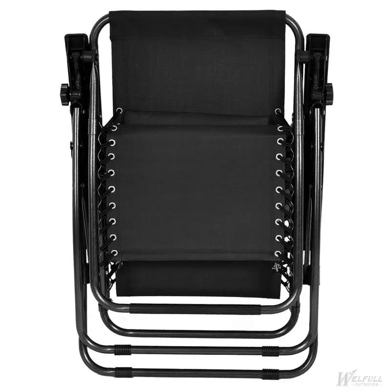 OEM Garden Furniture Stainless Steel Adjustable Folding Reclining Sun Deck Chair