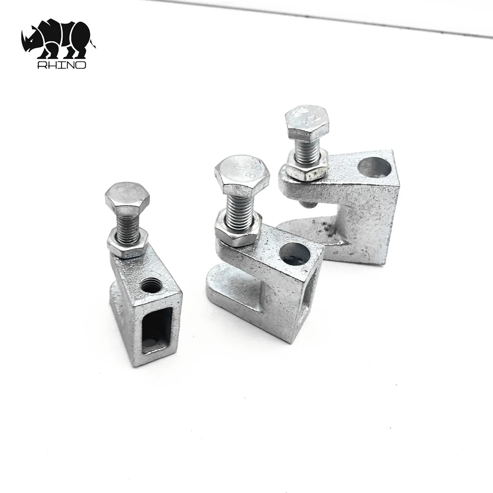 CADDY  With Tapped Hole for 1/4 in. Rod Universal Beam Clamp