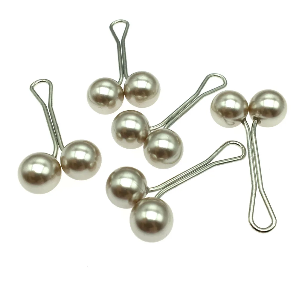 
Pearl Scarf Clip Pin Headscarf Shawl Muslim Scarf Clips 