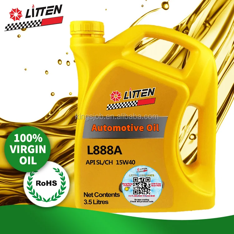 High Quality Car Motor Oil 100% Olive Oil Lubricants with Good Price