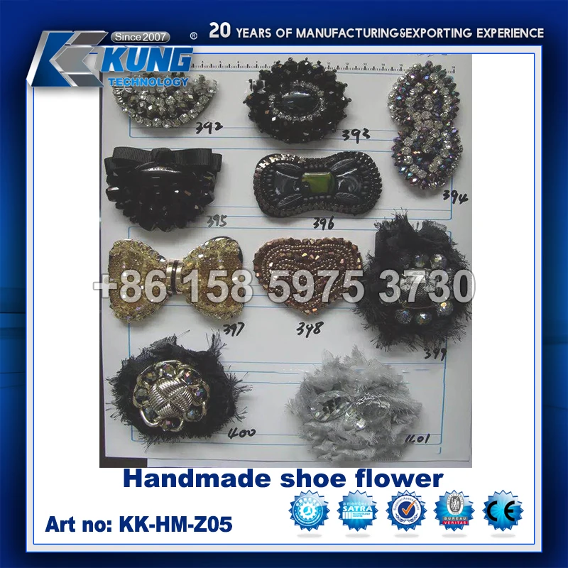 New style casual shoes handmade small flower sandals flat sole women shoes