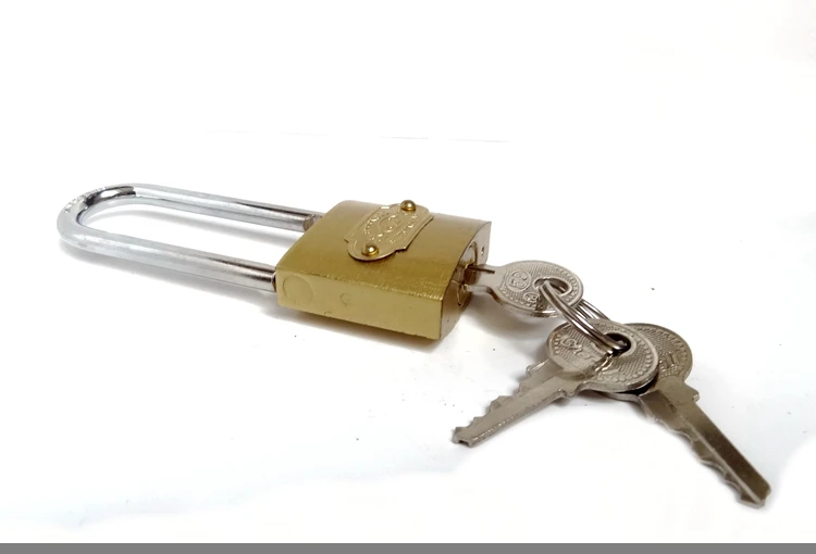 Top Security	Custom Lock hot selling Popular Against rust  Long beam   iron padlock