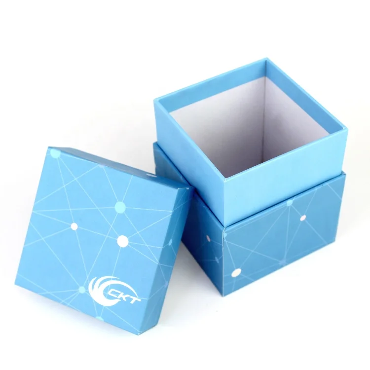 Custom Design Hat Embossed Recyclable Cardboard Paper Packaging Candle Gift Box Holder With Lid