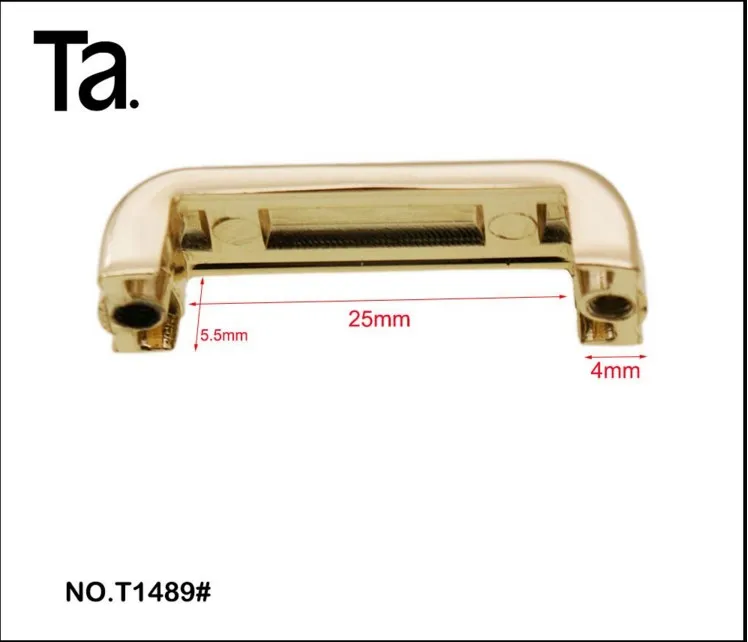 New fashion Zinc alloy arch bridge hardware accessories leather end accessories  for handbag