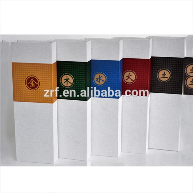 Прямоугольная картонная коробка для благовоний из сандалового дерева