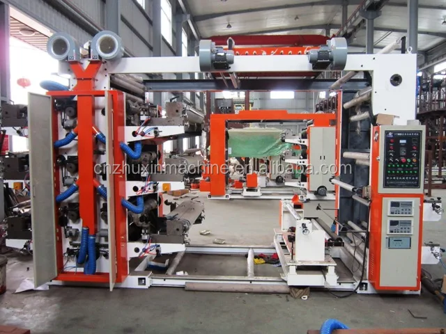 2/4/6/8  Color Digital Plastic Bag Flexo Paper Printing Press Machine Price