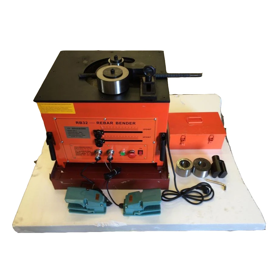 CE Approved Portable Hydraulic Rebar Cutter and Bender 4~32mm