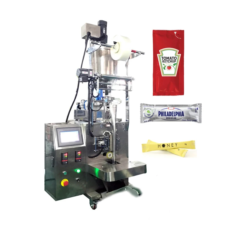 Мешок форма заполнить печать машина жидкость машина для упаковки пасты наполнения пакетик Кетчуп Крем сыр медовая начинка машина