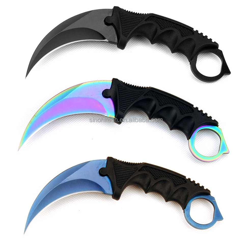 Нож-коготь для борьбы с аквариумом CSGO, цветной титановый нож-коготь из игры CSGO, нож-ожерелье, покупайте на месте