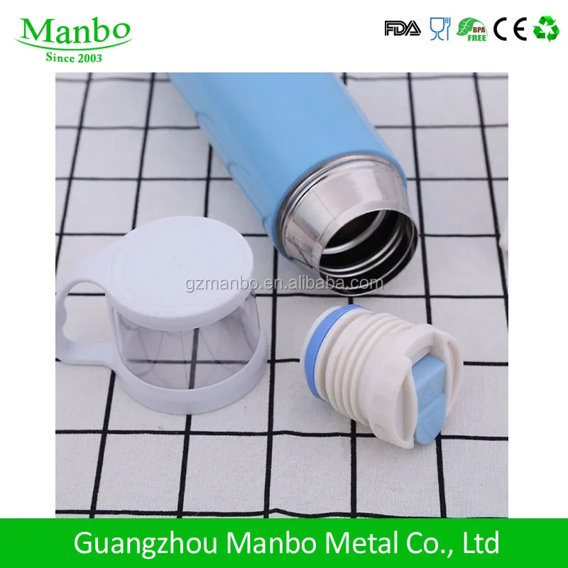 Promotional gift Outdoor 500ml Double Wall Stainless Steel Bullet Thermoses Vacuum Flasks Korea