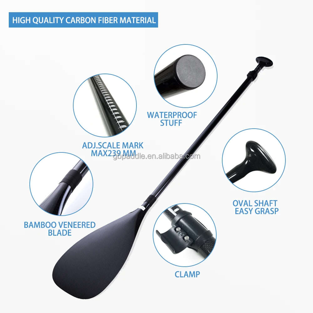 2018 well-sale Carbon fiber Stand Up Paddles For Paddle Board Surfing Board Inflatable Board in Hangzhou