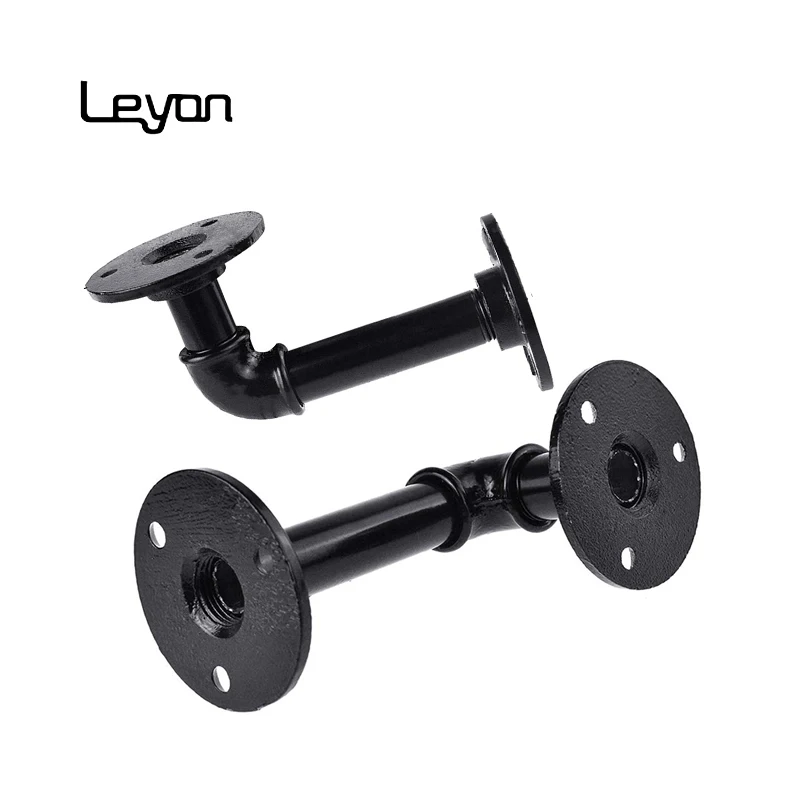 Cast iron threaded fittings top quality clothes hanger rack metal hooks made by malleable pipe fittings