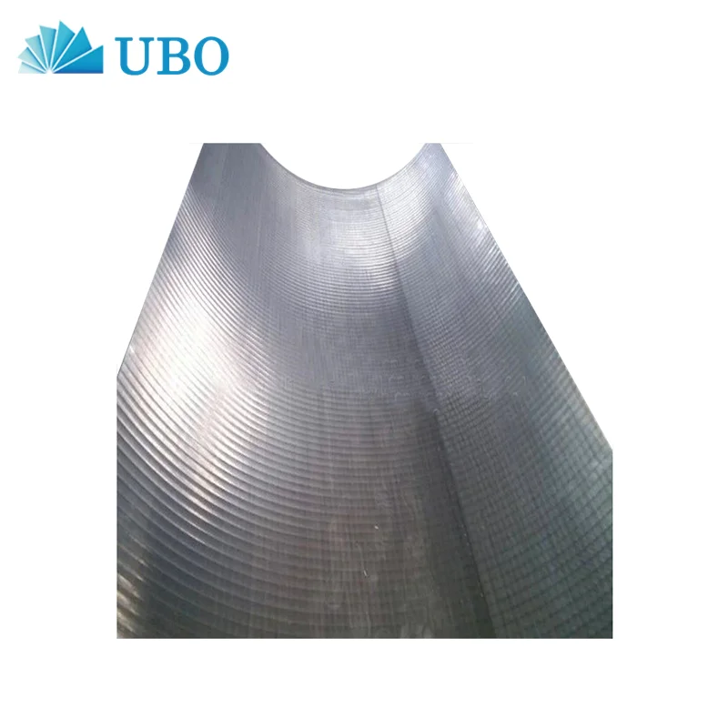 Johnson wedge wire side hill DSM Sieve Curved Screens filter Custom manufacturer