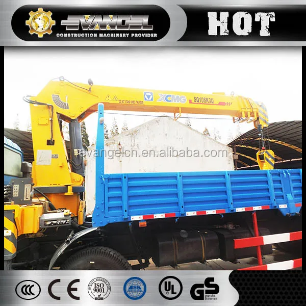 Широко используется xcmg кран-манипулятор SQ10SK3Q кран 10 тонн