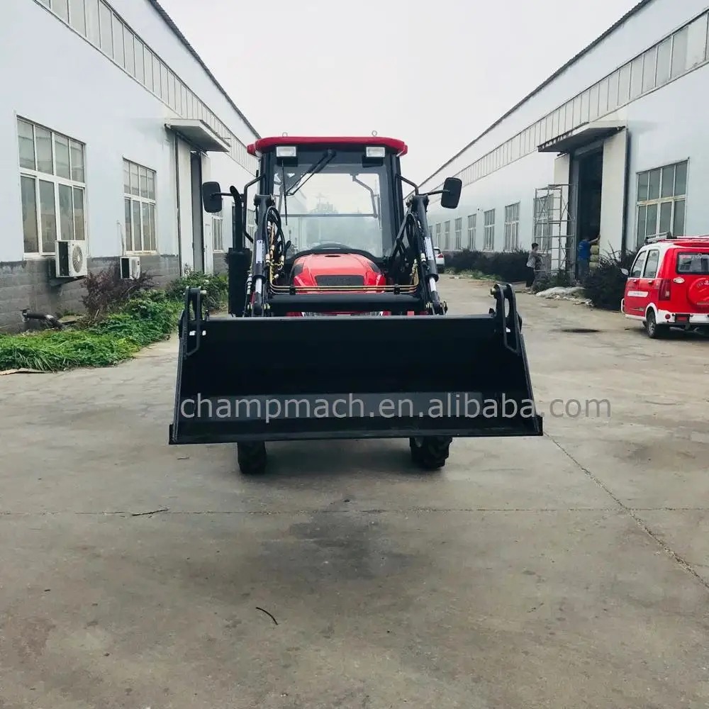 mini 40hp farm tractor 4 in one front-end loader for sale