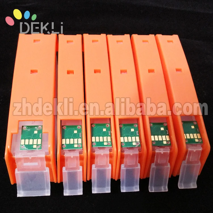 5 Color Refillable ink Cartridge for Canon 780 781 Reset CISS cartridge with chip