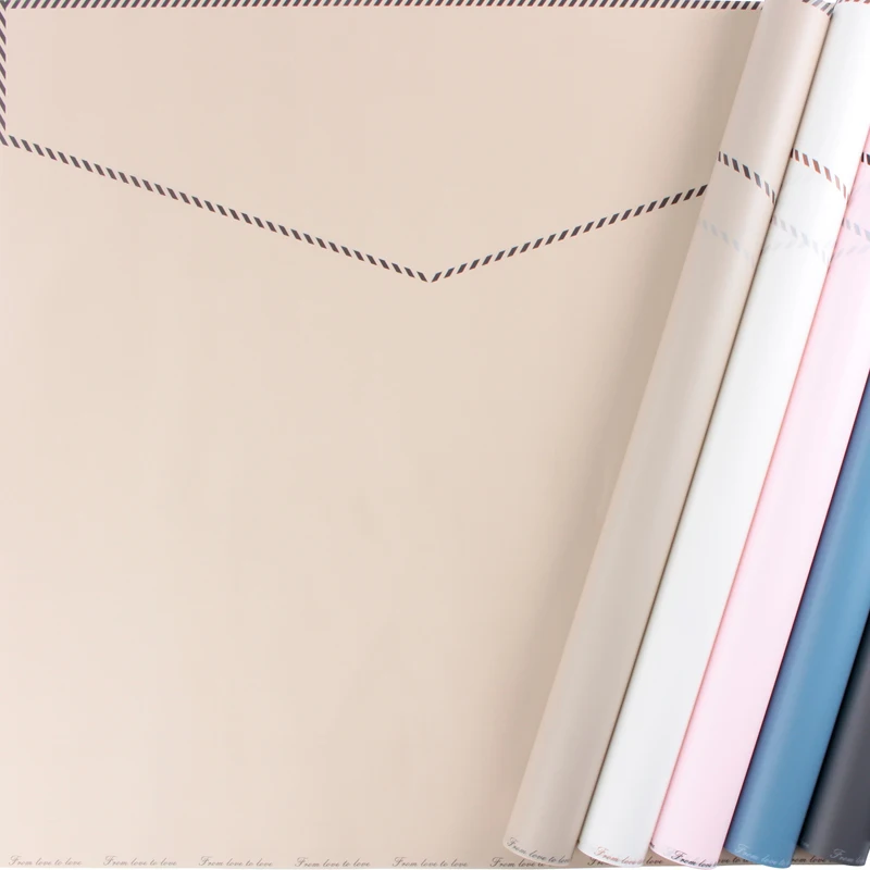 
Custom Wrapping Tissue Paper Wholesale Bouquet Wrapping Paper Striped 