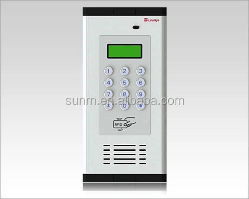 Easy to use audio remote 2 way intercom interfone system