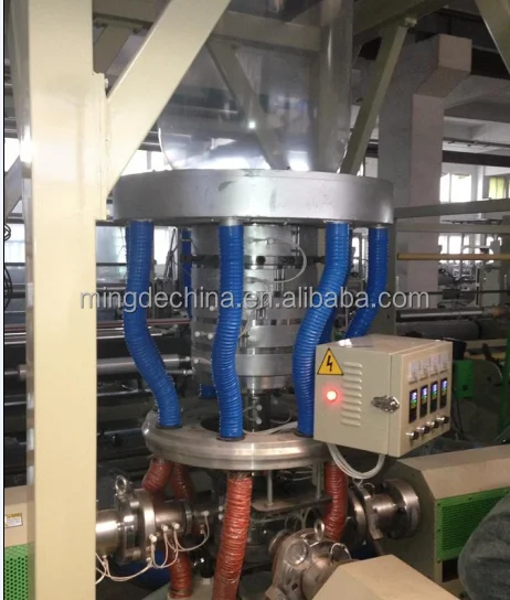 MD-3L three layer co-extrusion film blowing extruder