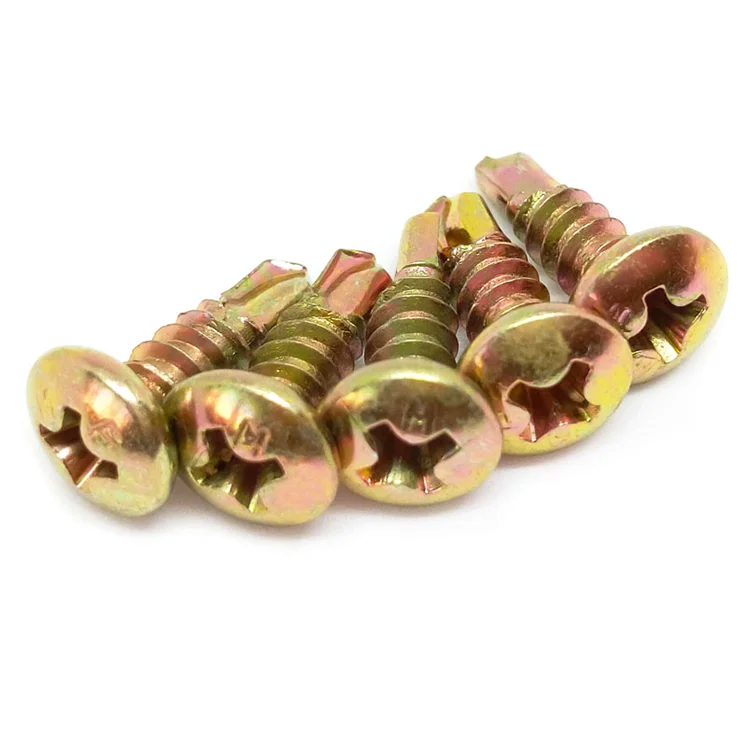 
China hardened bottom price pan head self drilling screw White Galvanized Screw Self Drill Screw/tornillos 