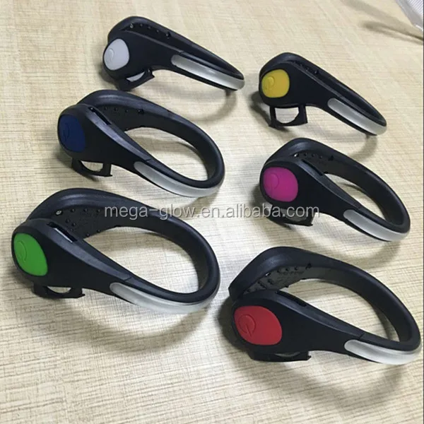 wholesale High quality shoe clip light shoe clip light glow in dark shoe clip light sports toy