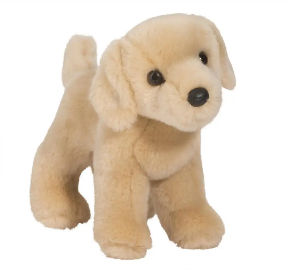 Customized any size Small Stuffed Animal Retriever Dog Yellow Labrador Puppy Plush