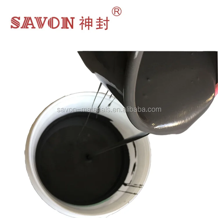 951 Coloured Special Polymer Elastic Waterproof spray Coating for Roof