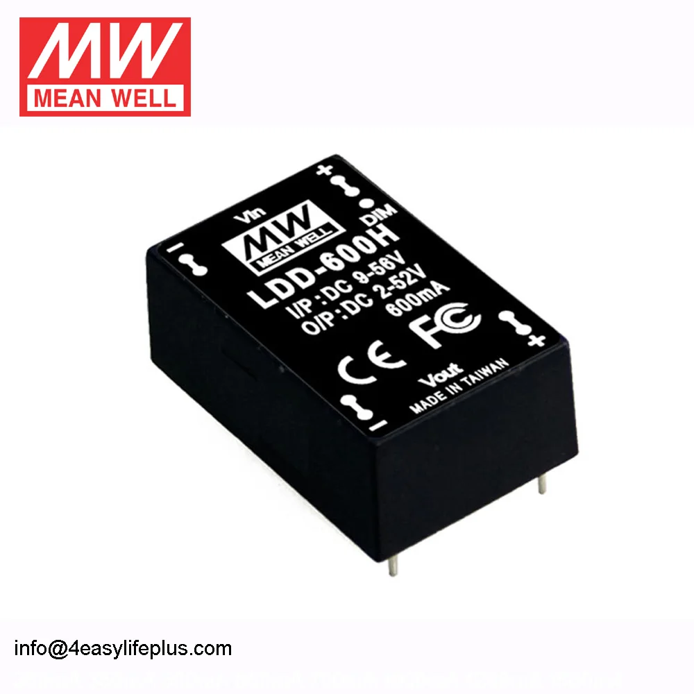 Mean Well DC DC Step Down Constant Current LED driver For 350mA LDD-350H