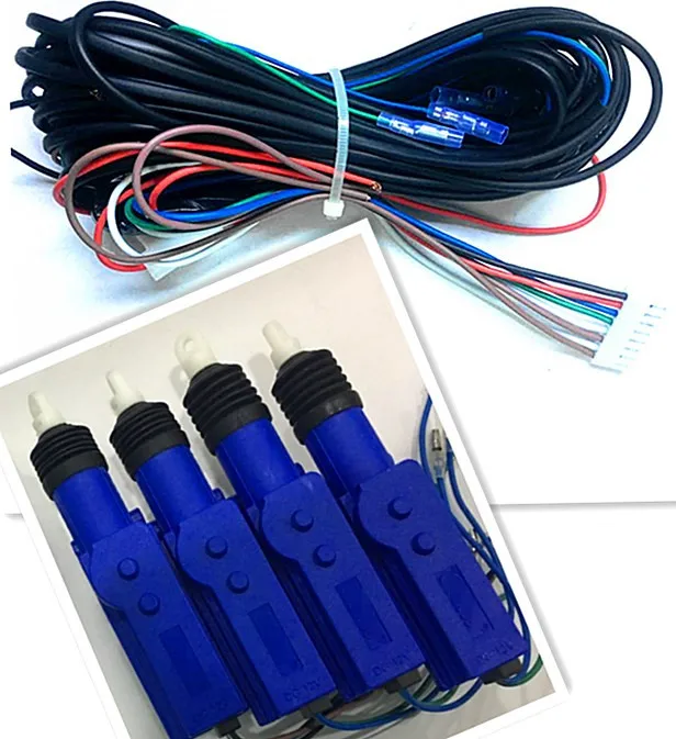 south america market popular protective cables wires central locking system sistema de cierre central de buena calidad