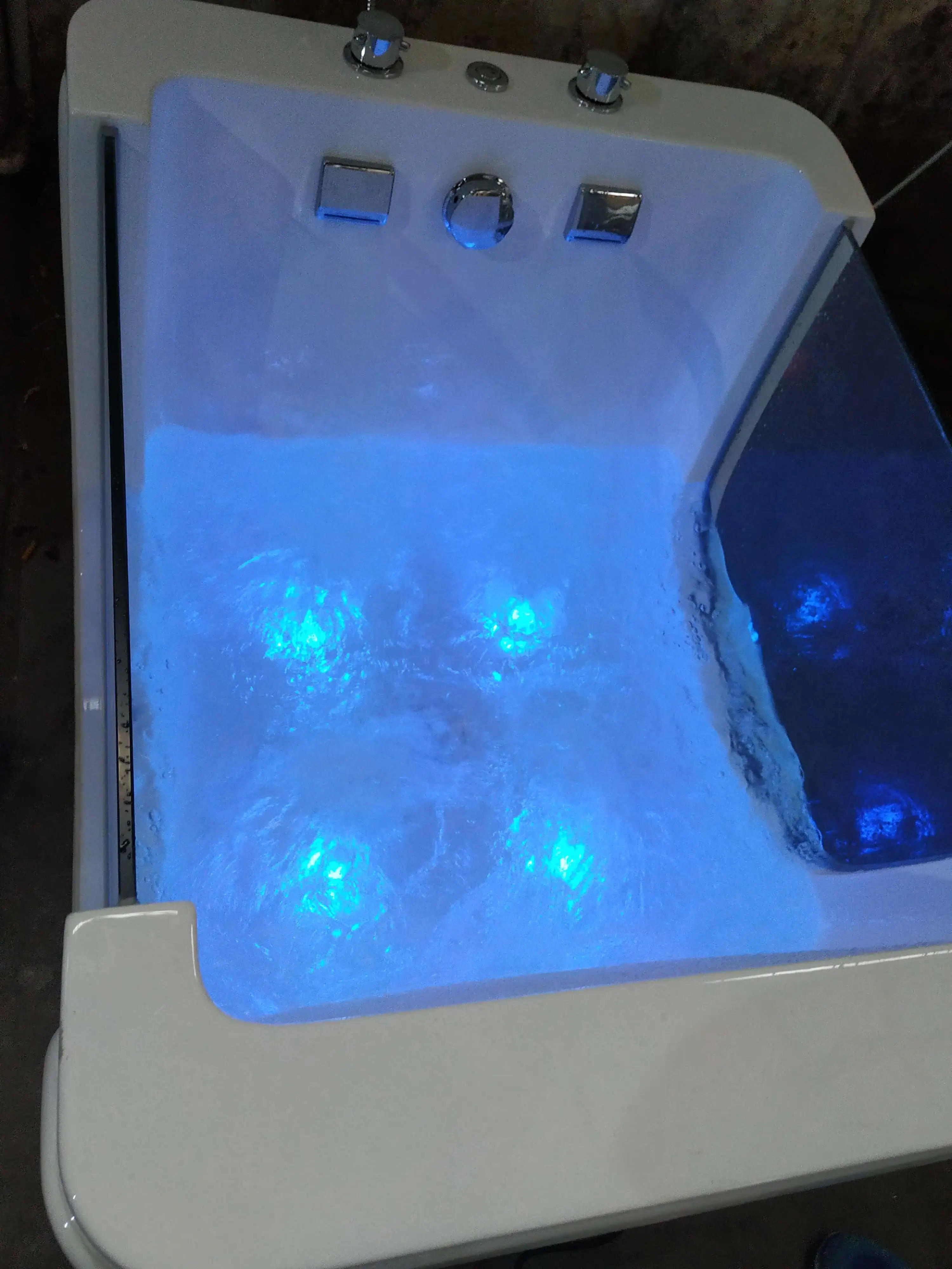 K-BB05 Hot Items 2020 New Years Products Hydro Baby Spa Tub With Bubble Bath And Glass