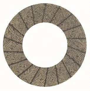 High quality Non-asbestos Clutch Facing F 21-30 series of Clutch Parts