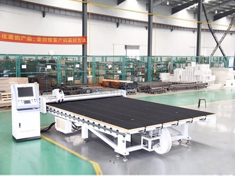 Glass Cutting Labelling Machine Line  Window Glass Making Machine