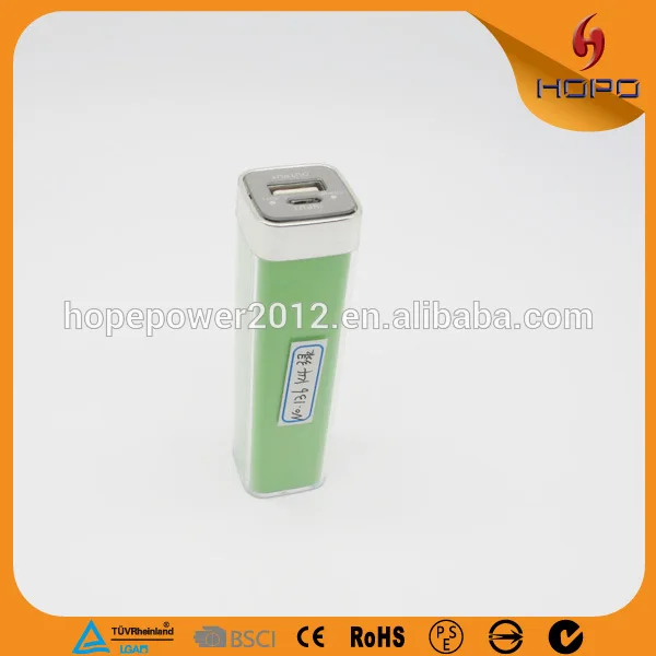 губная помада банк мощности 2600 мач