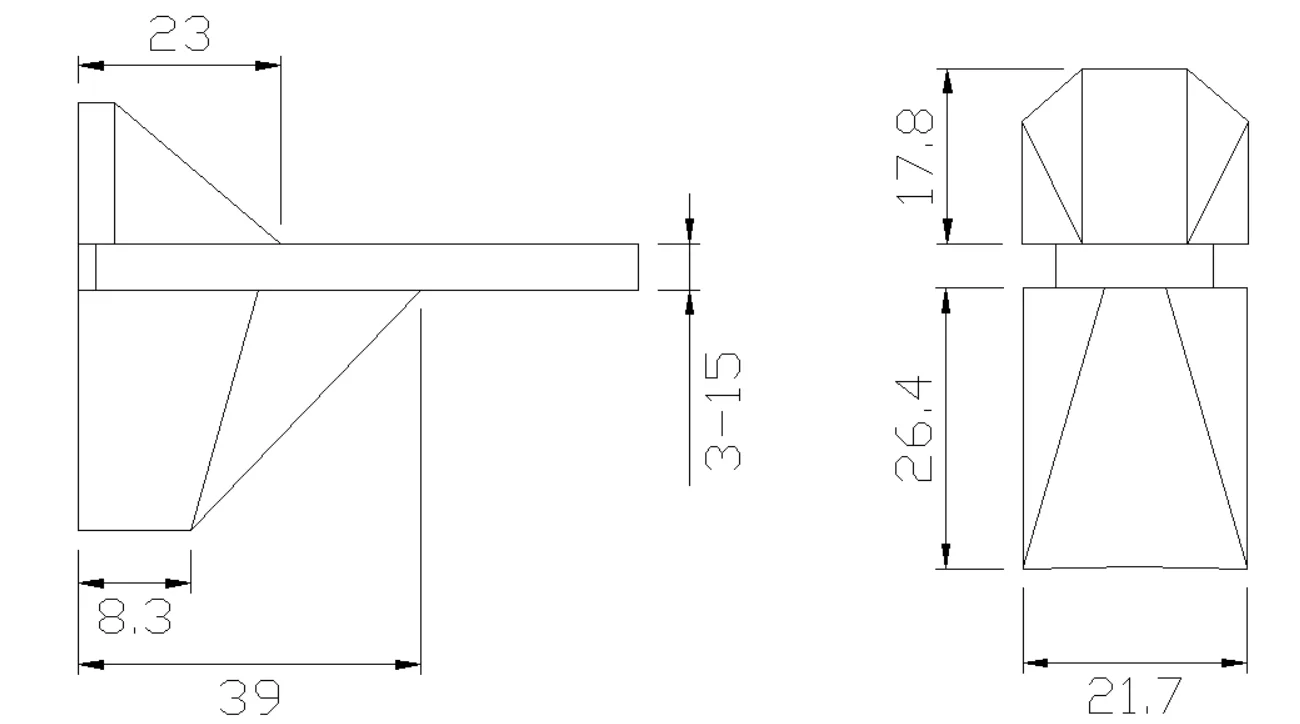 Wooden plywood Glass Bracket Adjustable Screw Clip Doors Clamp Accessories