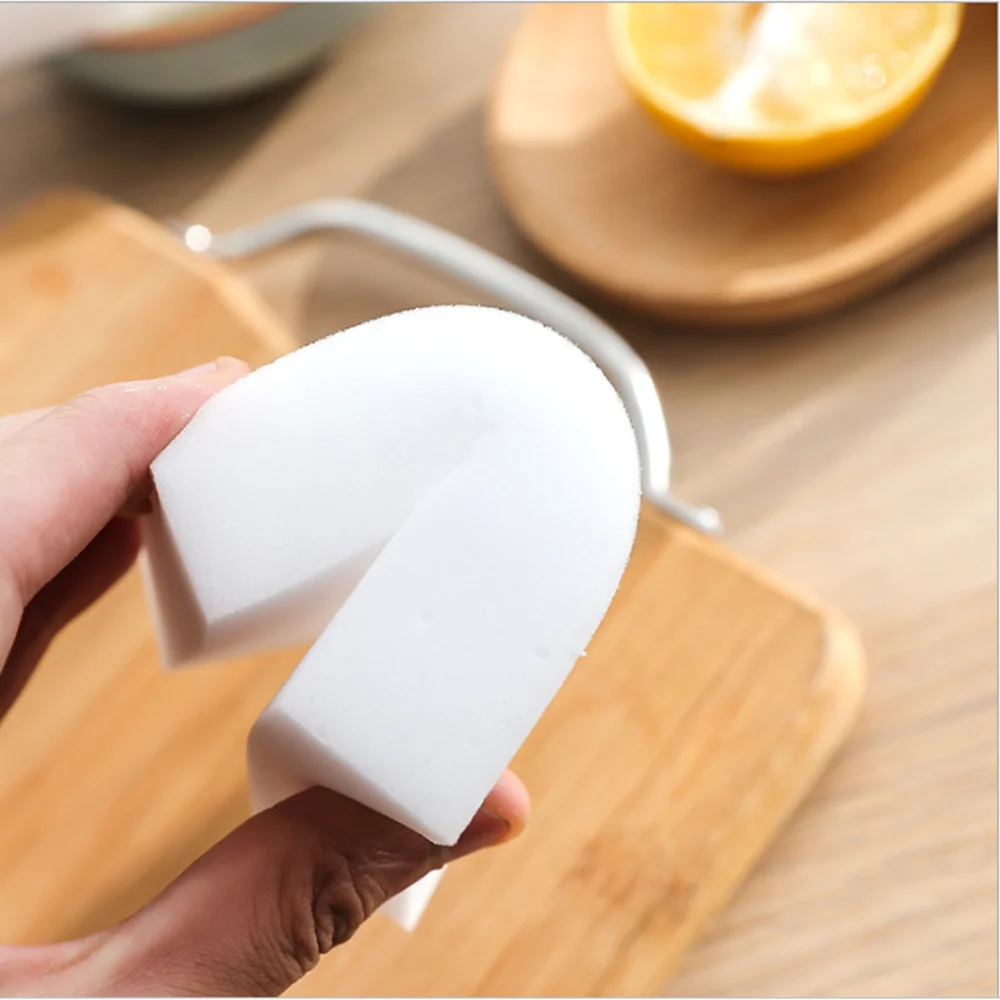 Multi-Use Heavy Duty Scrub Sponge Extra Thin Magic Cleaning Sponges Eraser Sponge for Kitchen Bathroom Furniture