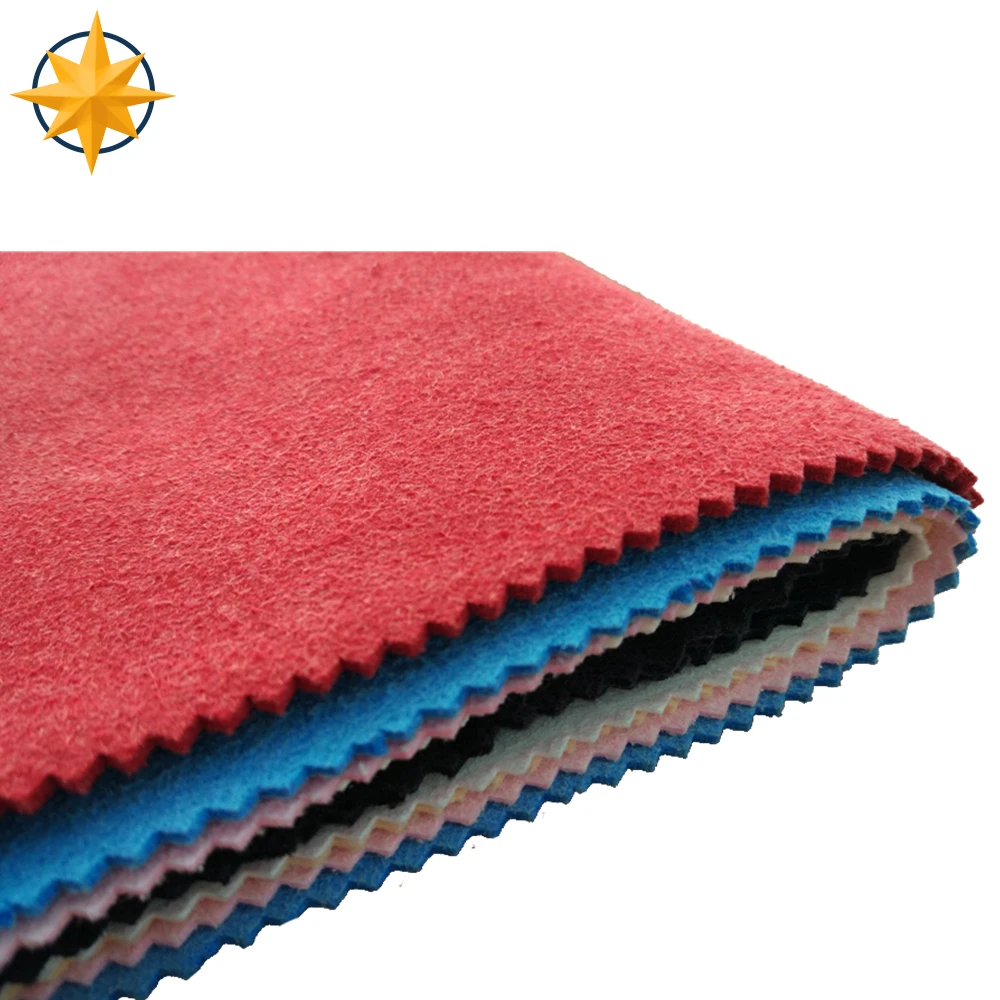 ten kinds of color printing cleaning non woven non-slippery fabric in roll