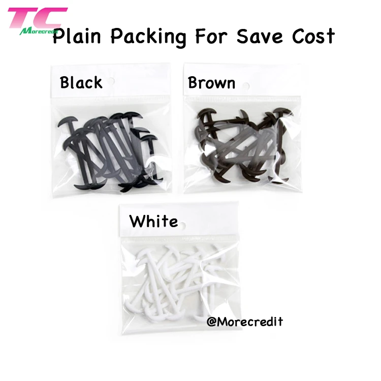 Morecredit Anchor Design Round Lazy Shoe Laces Wholesale Silicone Elastic No Tie Silicone Shoelaces