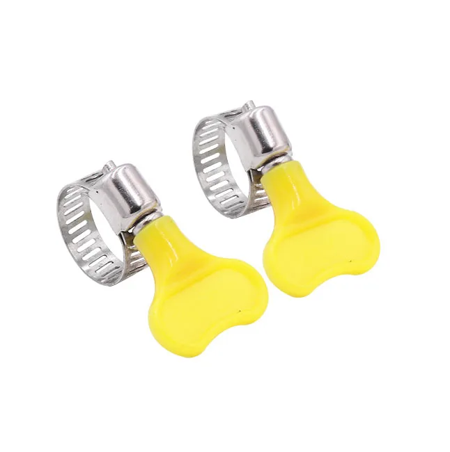 Регулируемый шланговый зажим из нержавеющей стали, трубный зажим, Червячные зубчатые зажимы, идеально подходит для сантехники, автомобиля