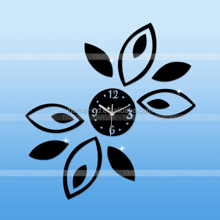 Мода настенные часы акриловые декоративные настенные часы палкой по настенные зеркала