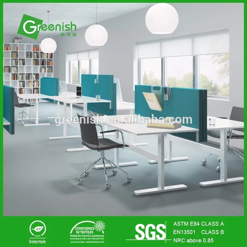 High quality embossed acoustic movable partition