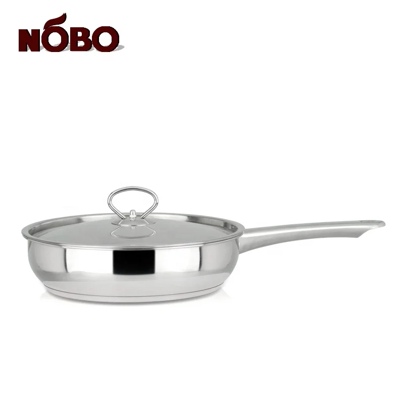 NOBO factory enterprise top selling kitchen pan cooking pot set stainless steel cookware