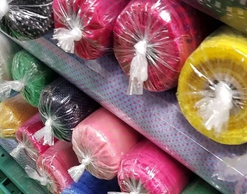 Запас ткани: Полиэтиленовая органза с принтом 58/60 дюйма