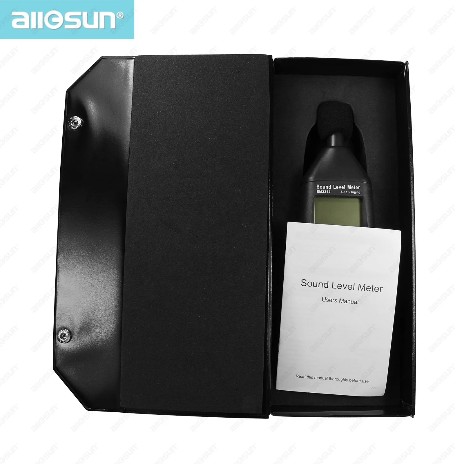 All-sun EM2242 Digital Sound Level Meter 30-130dB Handheld Noise Detector LCD Display Handheld Sonic Wave Tester Sound Meter