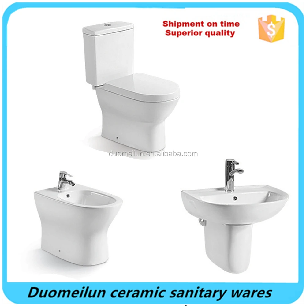 
 Сантехника для ванной комнаты от производителя Chaozhou, керамическая моющаяся двухсекционная унитаза  