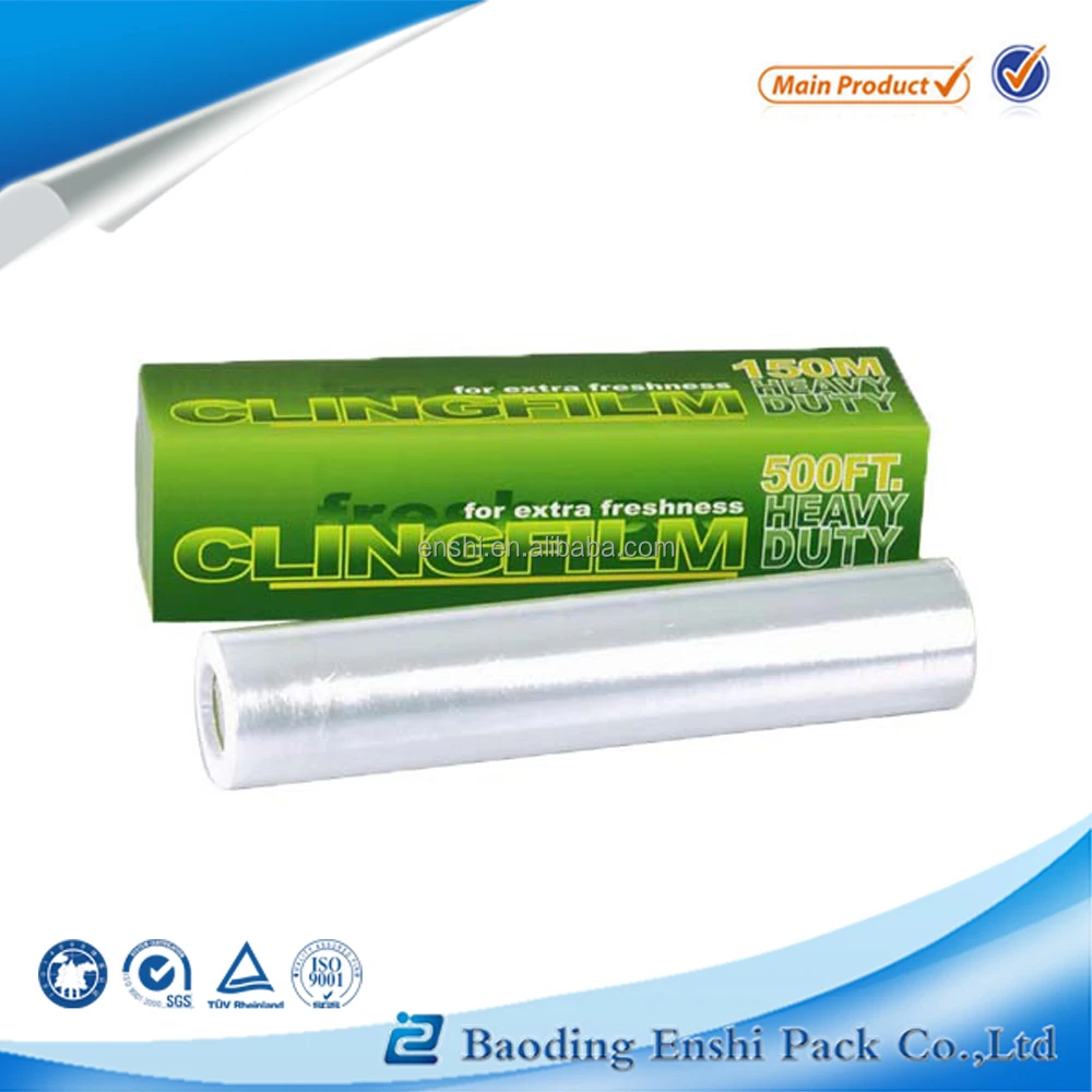 multi function  kitchen use  plastic food cling wrap film