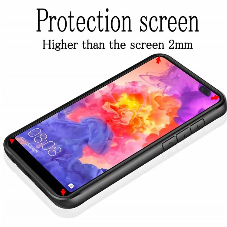 Factory direct supply simple and basic casephone shell TPU  transparent border protective cover case for samsung galaxy s10