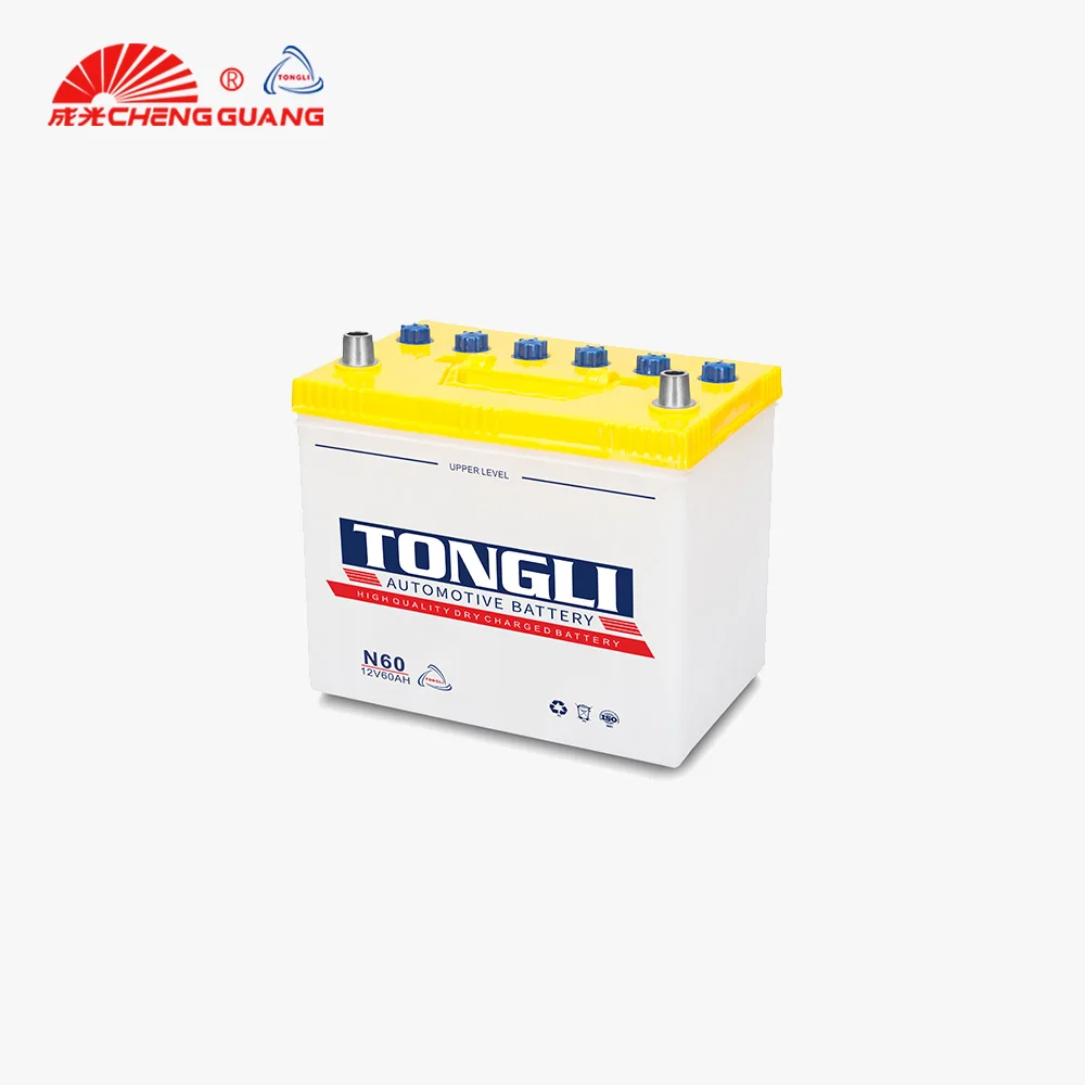 12v dry charged car battery N40 auto battery with factory price