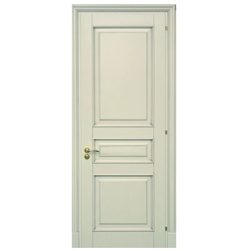 high quality church prehung poland oak bullet proof flush door with rubber seals