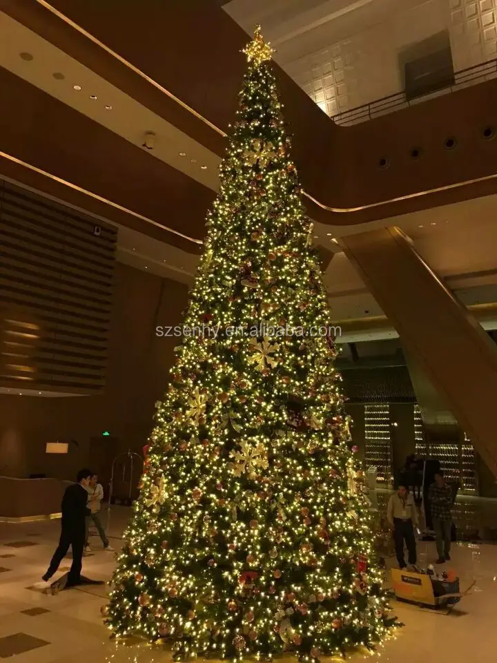 arbol gigante navidad Outdoor garden shopping mall decoration 8 meters Giant Artificial Christmas Trees
